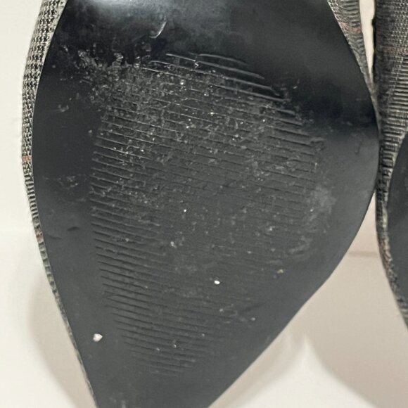 ABS Allen Schwartz Womens Bianka Houndstooth Stiletto Pumps 8 Statement Runway - Picture 11 of 12